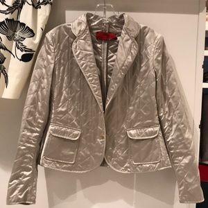 Satin, quilted, jacket